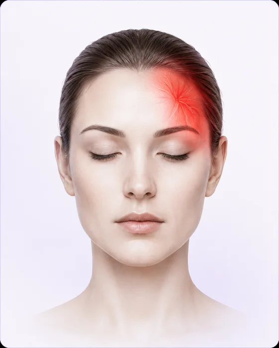 Tension headaches and limited jaw motion