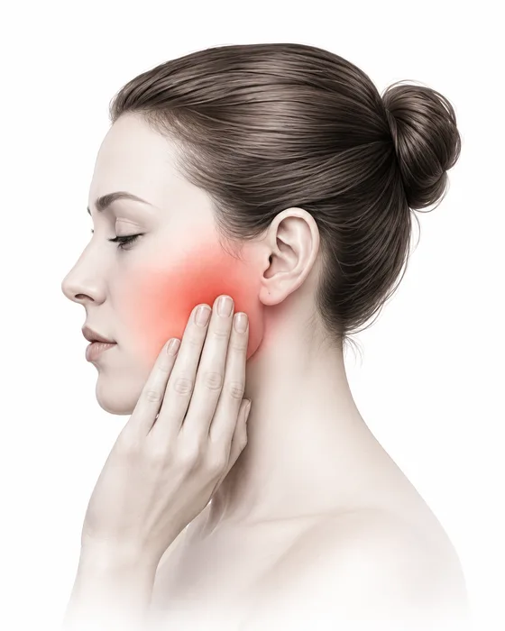 Jaw tension and soreness