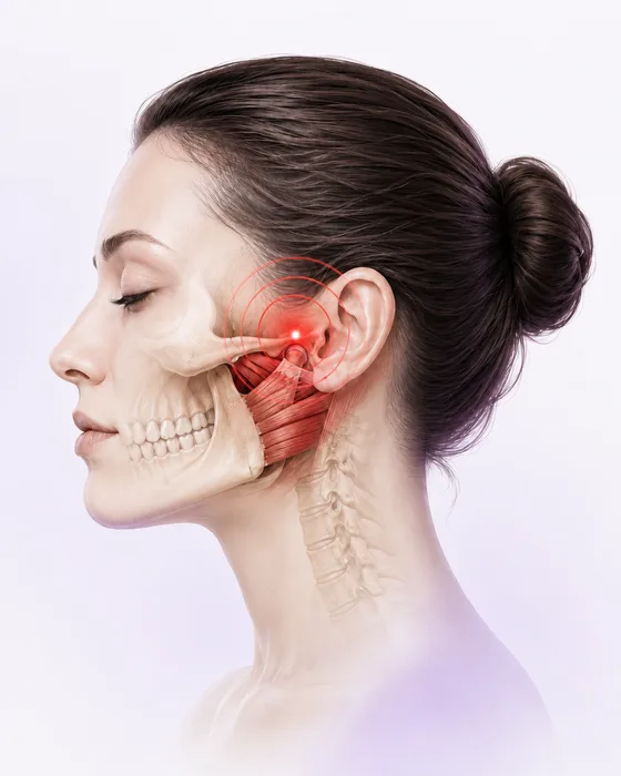 TMJ joint clicking and pain