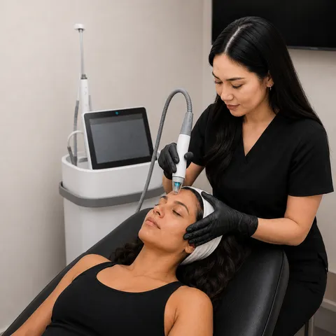 Medical-grade facial treatment