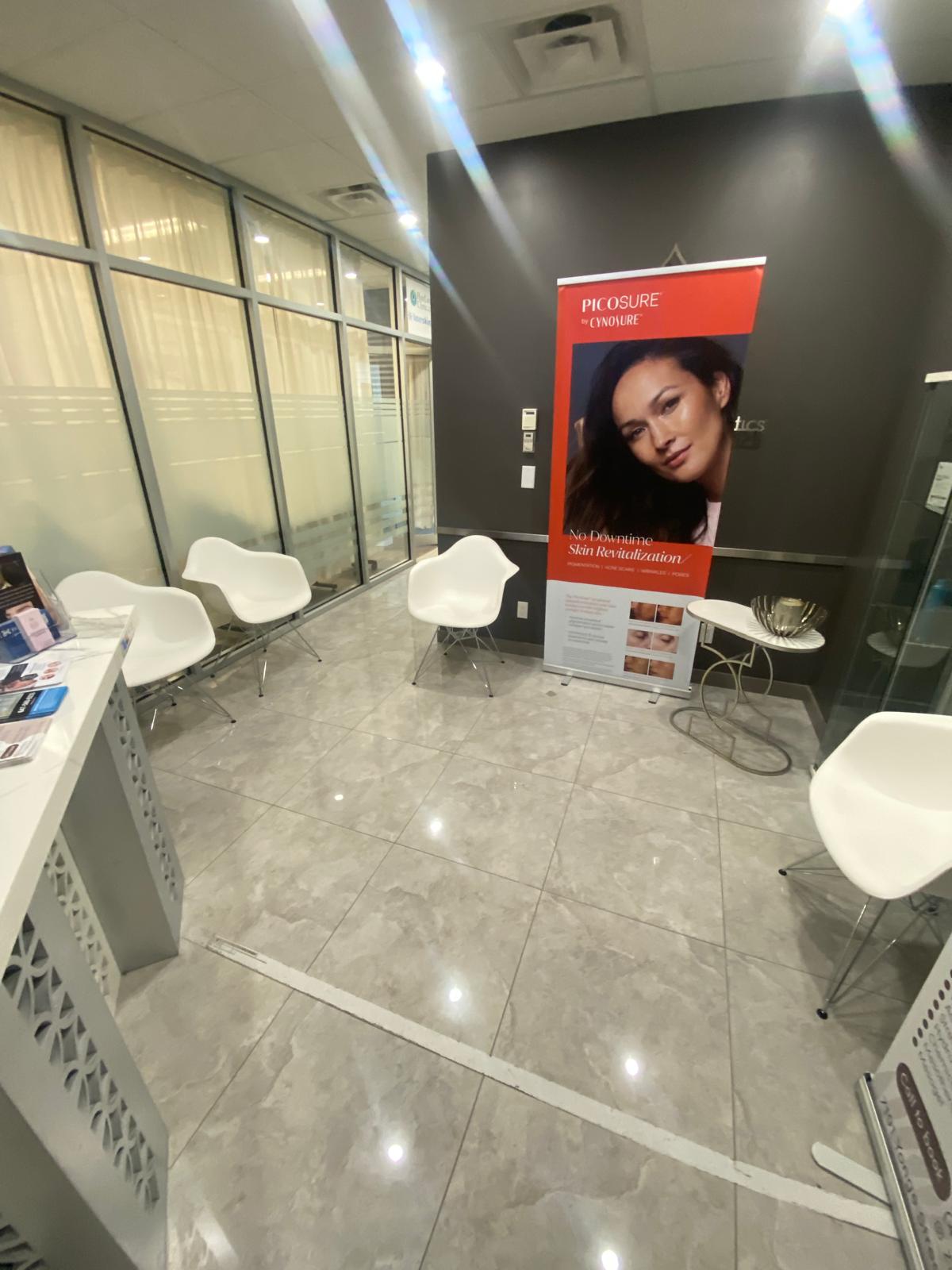 Beauty And Wellness Med Spa clinic interior in Markham, serving Thornhill residents