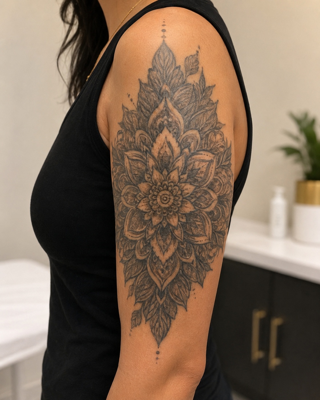 Tattoo before PicoSure laser removal treatment